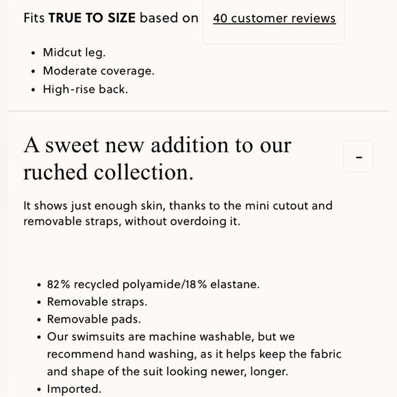 NWT J CREW Long Torso Gemma ruched bandeau cutout one-piece in black - Picture 8 of 9